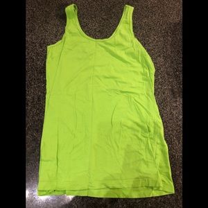Neon Green Tank Top